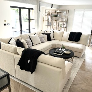 Belfry U shape Sofa - Boucle
