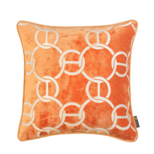 Paul Moneypenny Hookup Orange Cushion