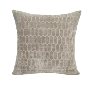 Malini Large Albie Taupe Cushion 56 x 56