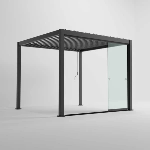 Nova - Titan 3m Glass Sliding Doors - Grey
