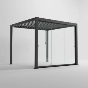 Nova - Titan 3m Glass Sliding Doors - Grey