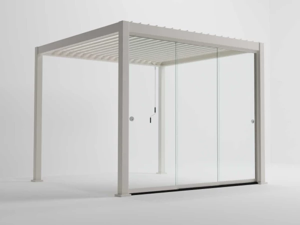 Nova - Titan 3m Glass Sliding Doors - Pebble