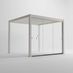 Nova - Titan 3m Glass Sliding Doors - Pebble