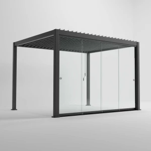 Nova - Titan 3.6m Glass Sliding Doors - Grey