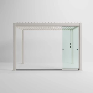 Nova - Titan 3.6m Glass Sliding Doors - Pebble