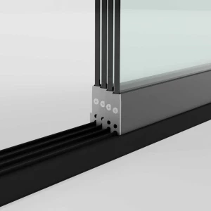 Nova - Titan 3.6m Glass Sliding Doors - Pebble