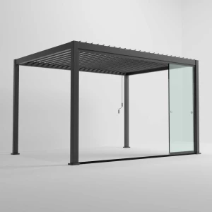 Nova - Titan 4m Glass Sliding Doors - Grey