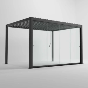 Nova - Titan 4m Glass Sliding Doors - Grey