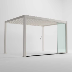 Nova - Titan 4m Glass Sliding Doors - Pebble