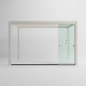 Nova - Titan 4m Glass Sliding Doors - Pebble
