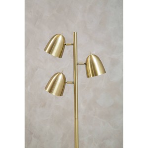 Nevada Brass Finish Floor Lamp