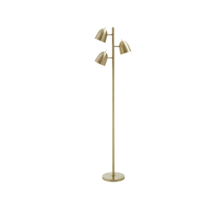 Nevada Brass Finish Floor Lamp