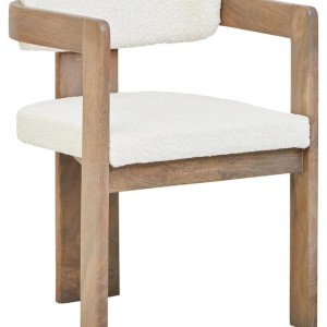 Torre Grey Mango Wood Chair
