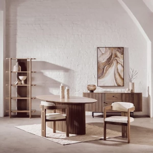 Torre Grey Mango Wood Chair