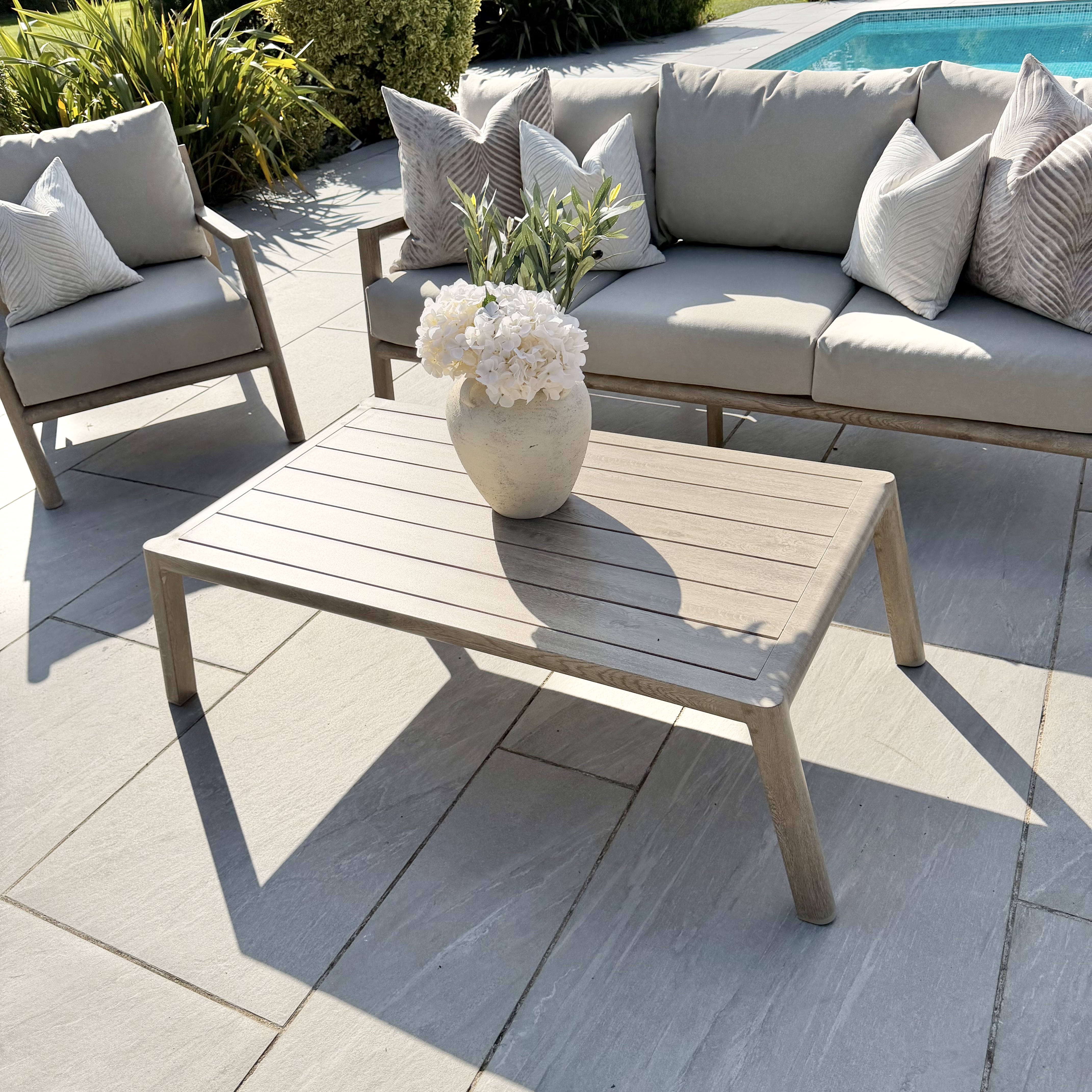 Nova - Eleanor 3 Seater Sofa Set with Rectangular Coffee Table