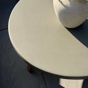 Nova - Summer Corner Sofa Set with Round Coffee Table & Side Table - Beige