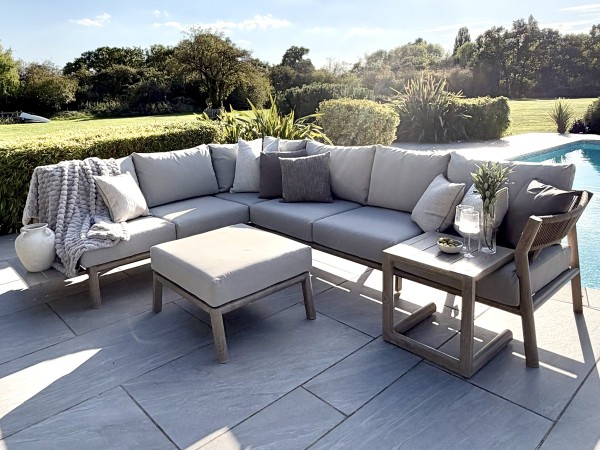 Nova - Eleanor Left Hand Platform Corner Sofa Set