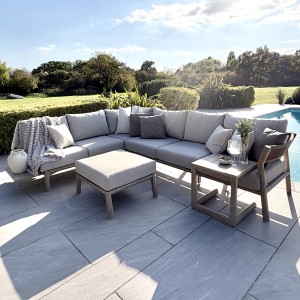 Nova - Eleanor Left Hand Platform Corner Sofa Set