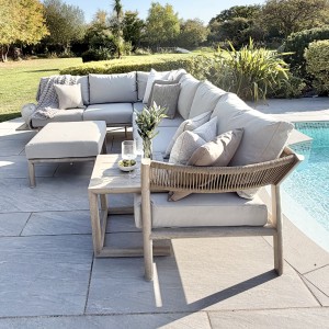 Nova - Eleanor Left Hand Platform Corner Sofa Set