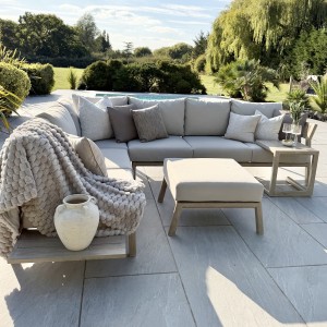 Nova - Eleanor Left Hand Platform Corner Sofa Set