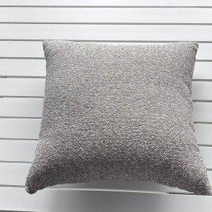 Beige Textured Outdoor Cushion