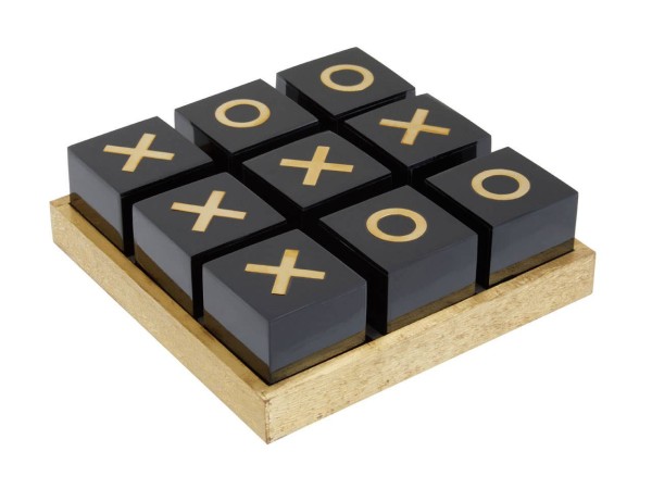 Beckford Games Black and Gold Noughts and Crosses