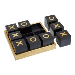 Beckford Games Black and Gold Noughts and Crosses