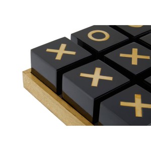 Beckford Games Black and Gold Noughts and Crosses