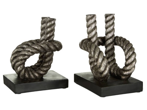 Petra Set of Rope Bookends