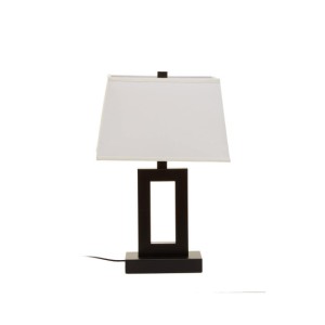 Leo Black and White Table Lamp