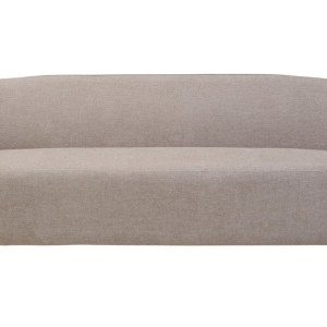 Farrah Taupe Chenille Three Seater Sofa