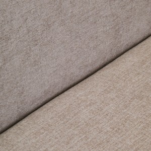 Farrah Taupe Chenille Three Seater Sofa