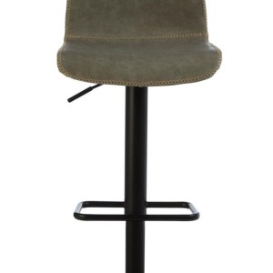 Dakota Set Of Two High Back Ash Bar Stools