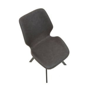 Maya Round Marble Effect Dining Table with 6 Chairs Set