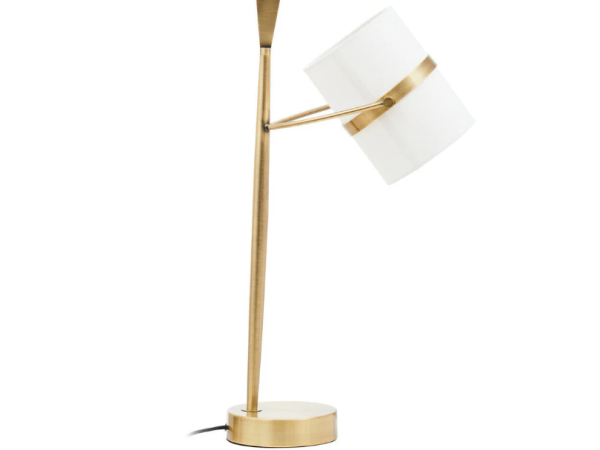 Elise Gold and Ivory Table Lamp