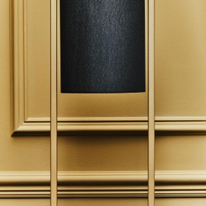 Leia Black Shade With Gold Finish Metal Frame Table Lamp