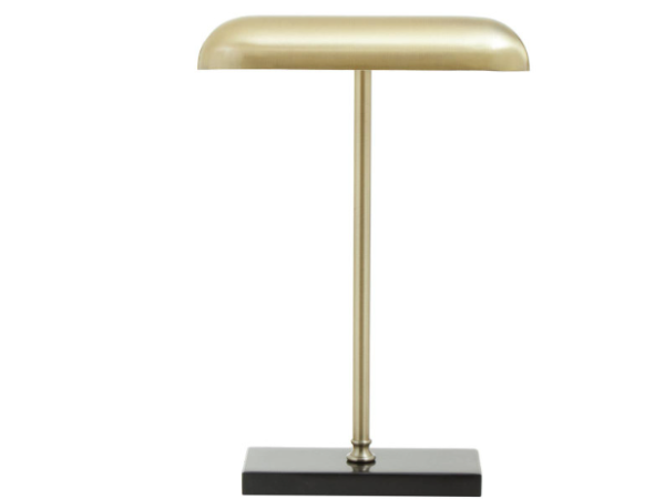 Bailey Brass Finish Desk Lamp