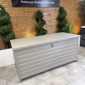 Chimes - Aluminium Cushion Storage Box - Cream