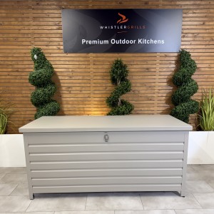 Chimes - Aluminium Cushion Storage Box - Cream