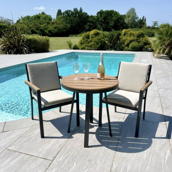 Nova - Heidi 2 Seat Round Bistro Set