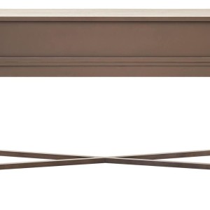 Henri Antique Grey Two Drawer Console Table
