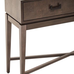 Henri Antique Grey Two Drawer Console Table
