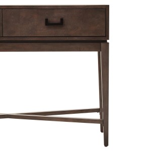 Henri Antique Grey Two Drawer Console Table