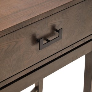 Henri Antique Grey Two Drawer Console Table