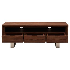Surie Acacia Wood Media Unit