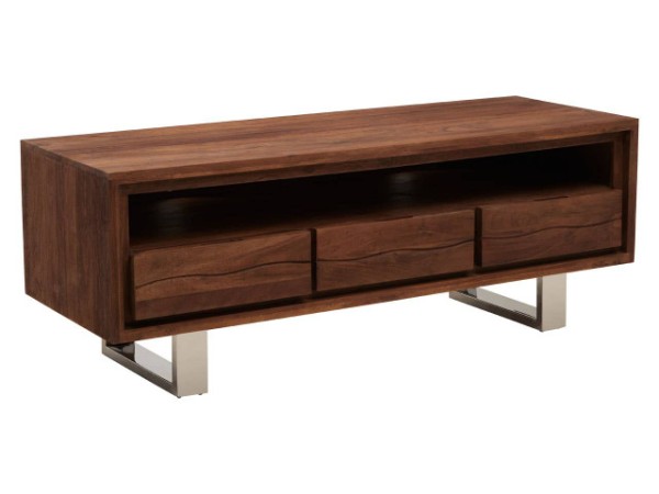 Surie Acacia Wood Media Unit