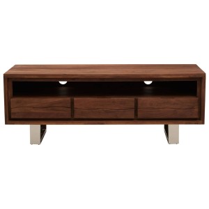 Surie Acacia Wood Media Unit