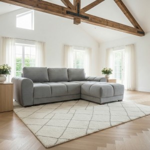 Carrara Sofabed Universal Corner - Grey