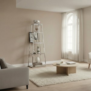 Chimes - Small Ladder Display Unit Silver