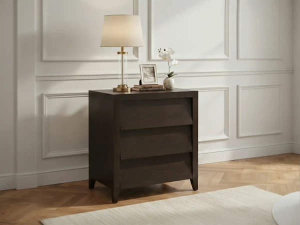 Ana Chocolate Finish Chest of Drawers
